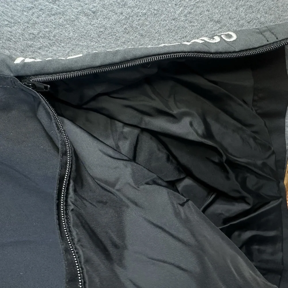 90s Vintage Nike Size L NME Black Windbreaker Pants - Gorpcore Mesh Straight
